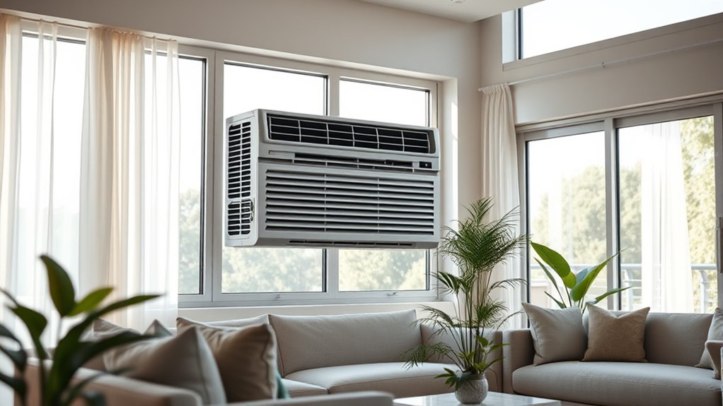quiet large room cooling