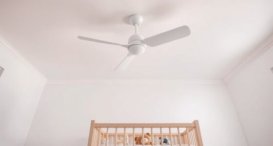 quiet nursery ceiling fans