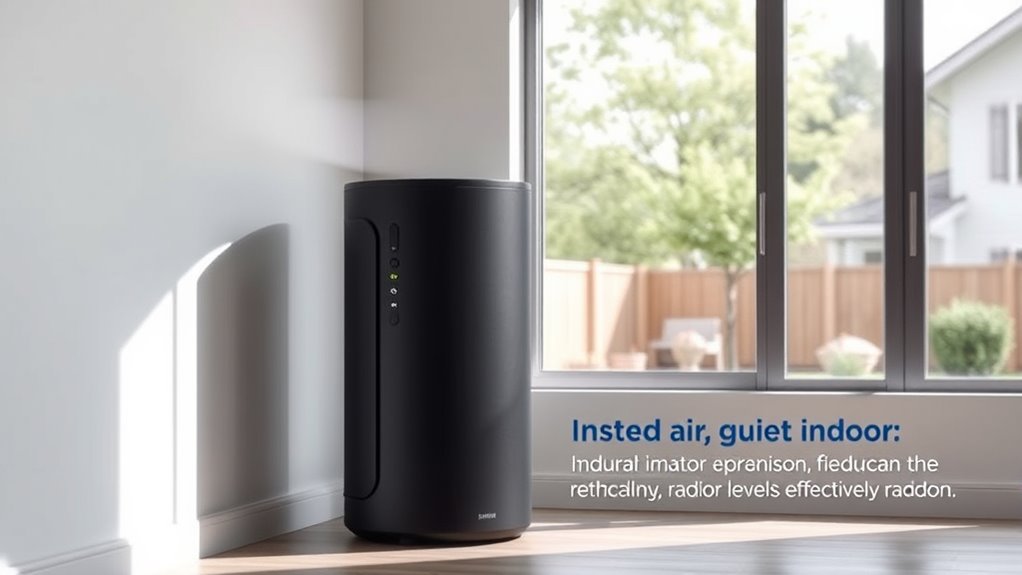 radon reducing air purifiers