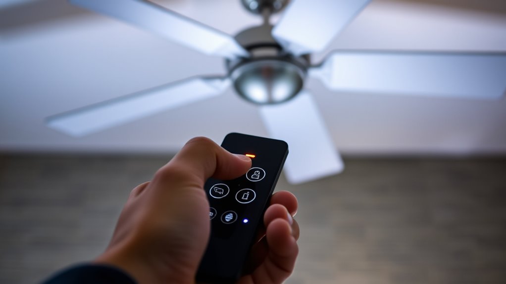 re pair ceiling fan remotes