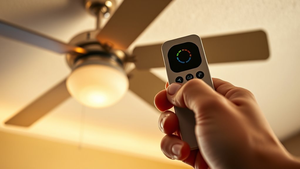 re pair remote with fan
