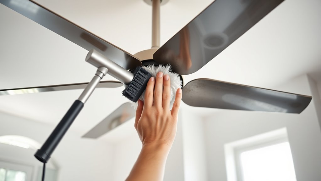 regular ceiling fan cleaning