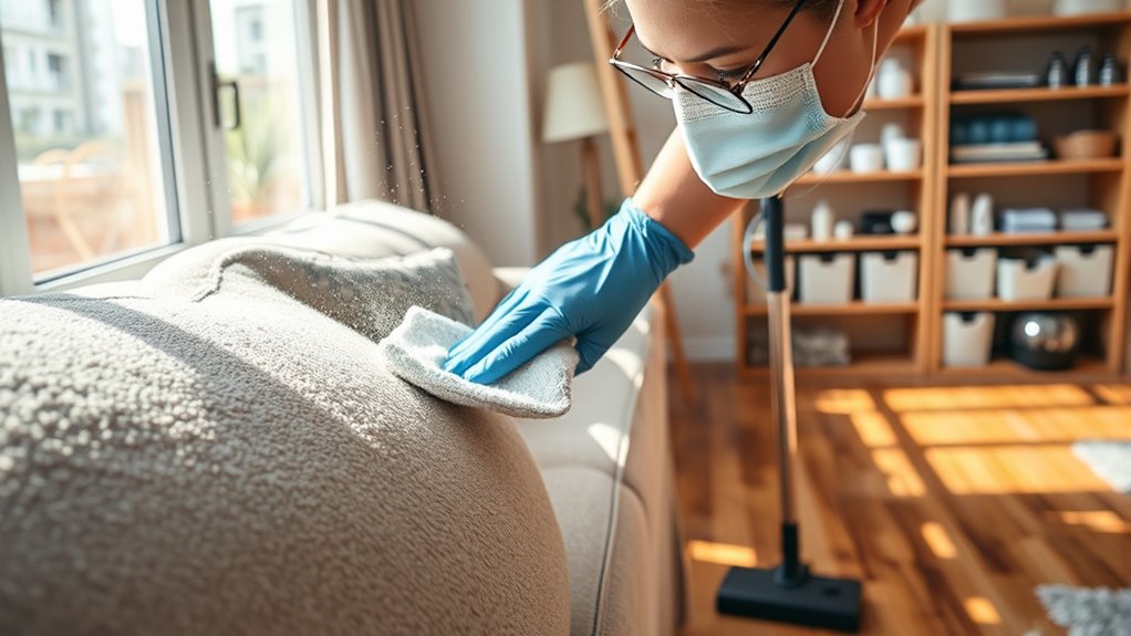regular deep cleaning schedule