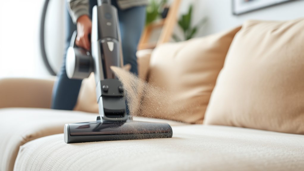 regular dusting vacuuming equipment
