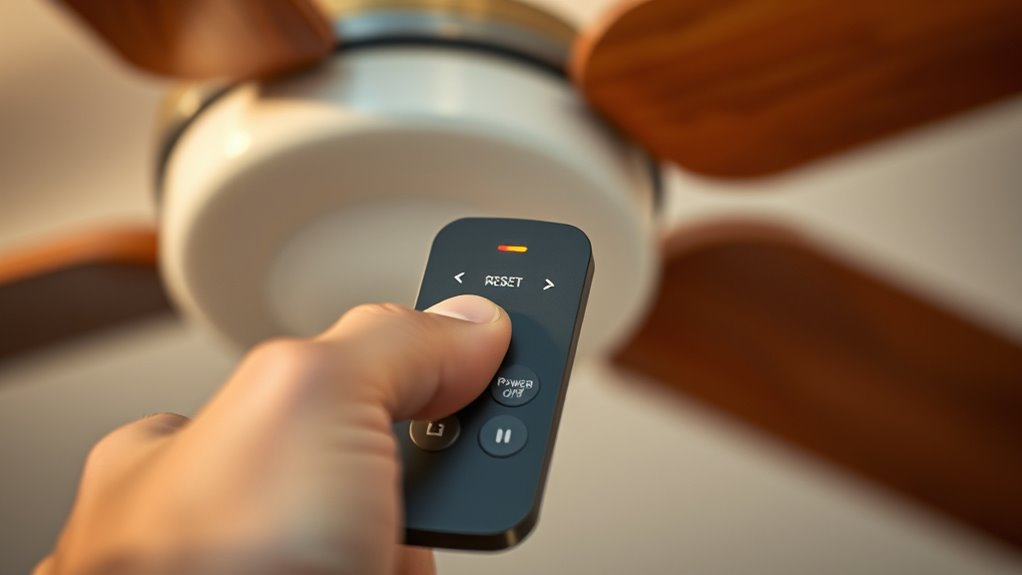 reset remote to troubleshoot
