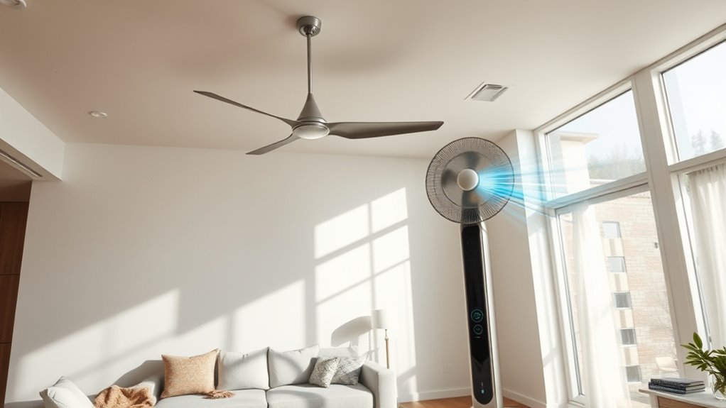 room size affects fan performance