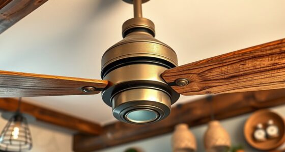 rustic fans blend charm
