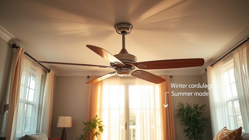 seasonal fan adjustment tips