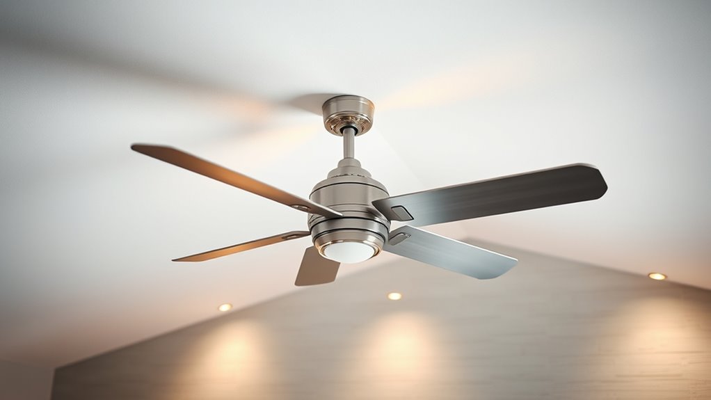 secure ceiling fan installation