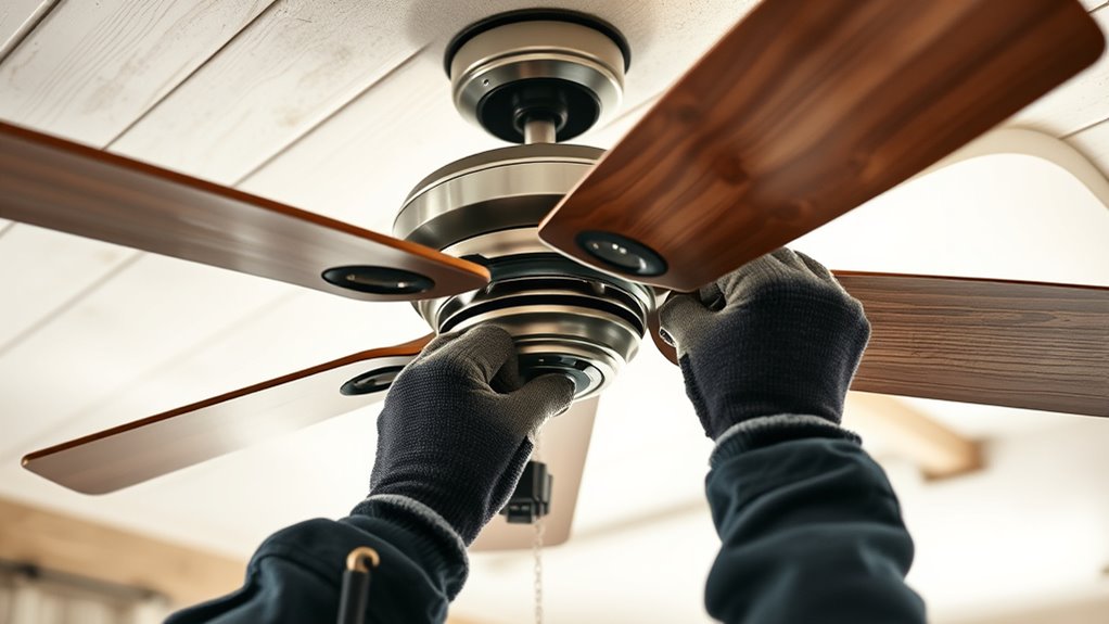 secure fan mounting points