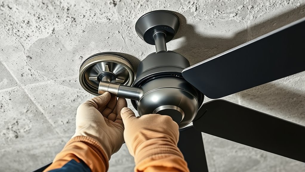 secure heavy fixture support