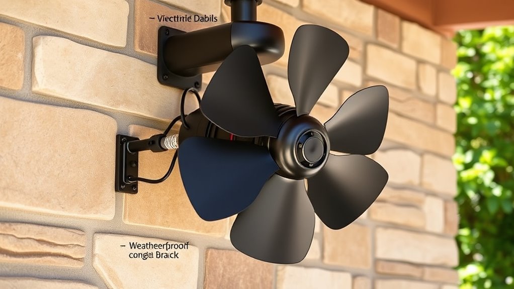 secure stable outdoor mounting