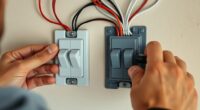 separate switches for fan