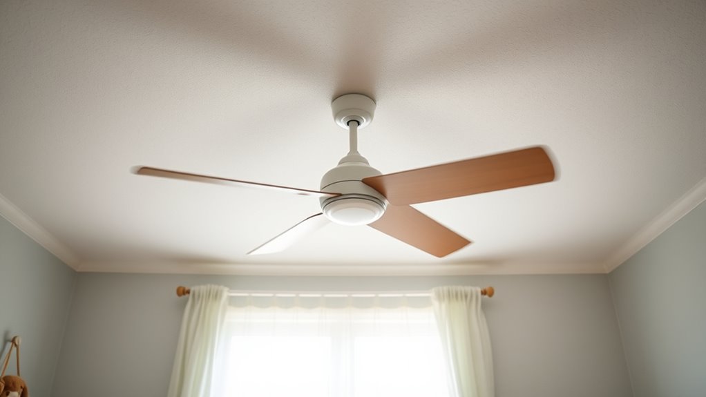 silent nursery ceiling fans