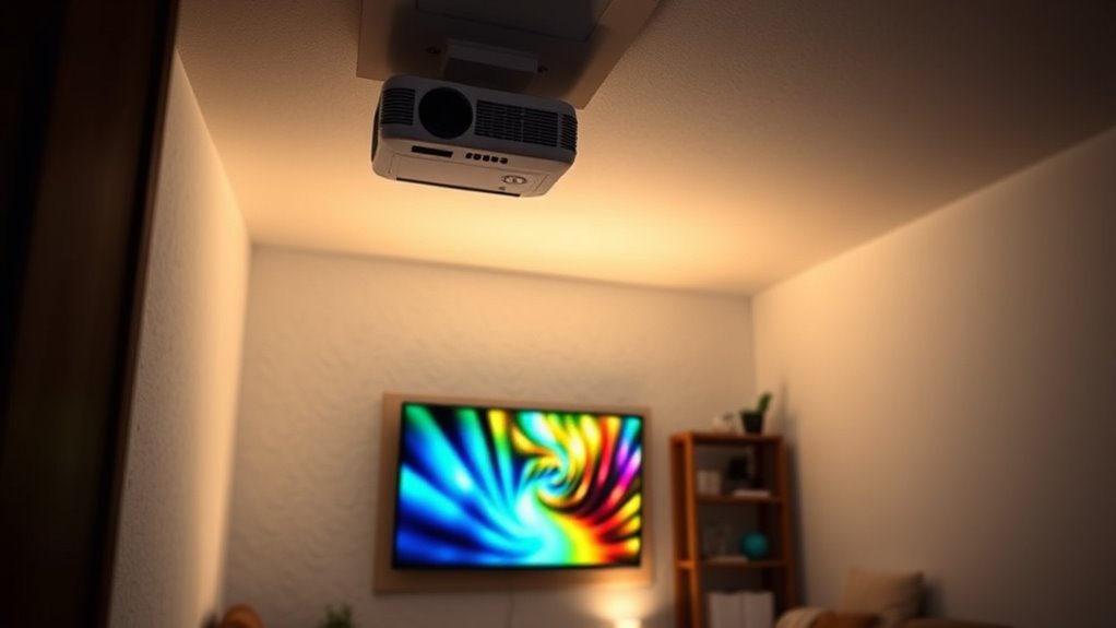 small room projector considerations