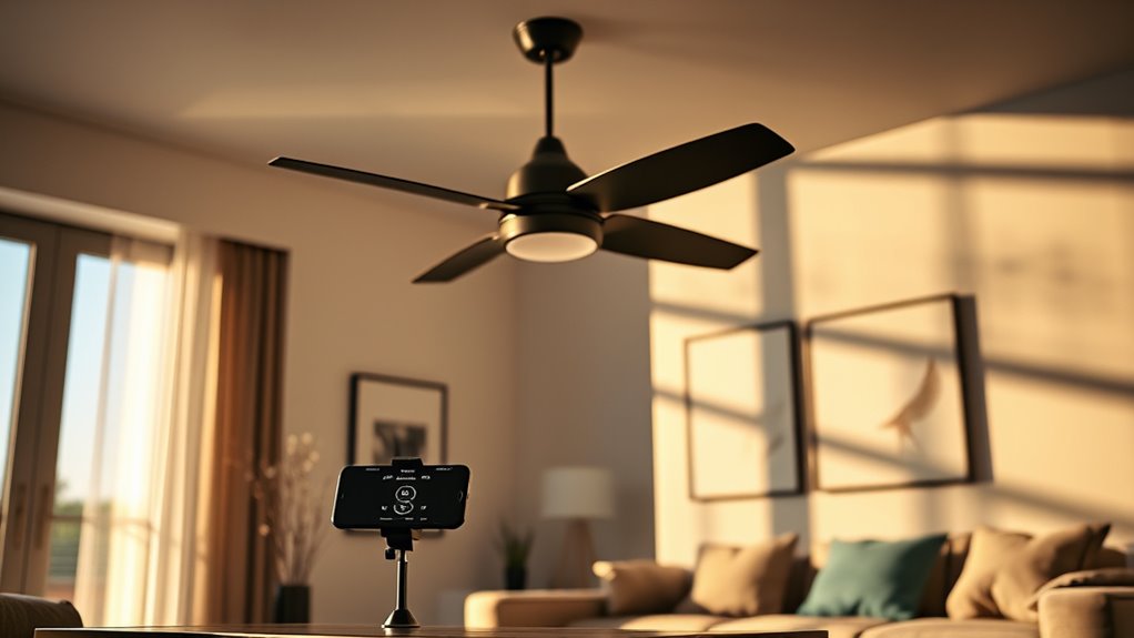 smart ceiling fan automation