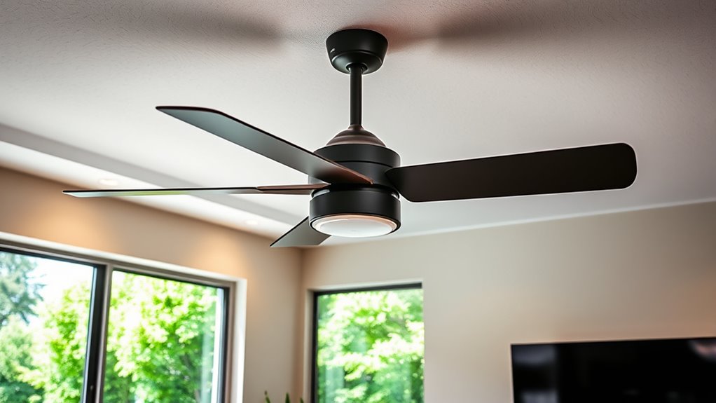 smart ceiling fans energy efficient