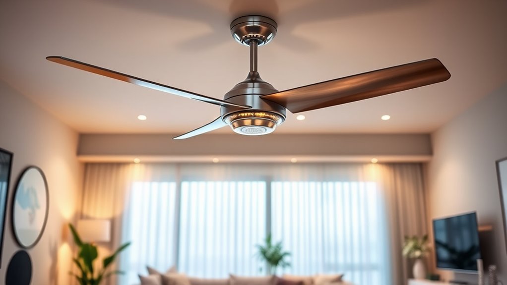 smart ceiling fans with sensors