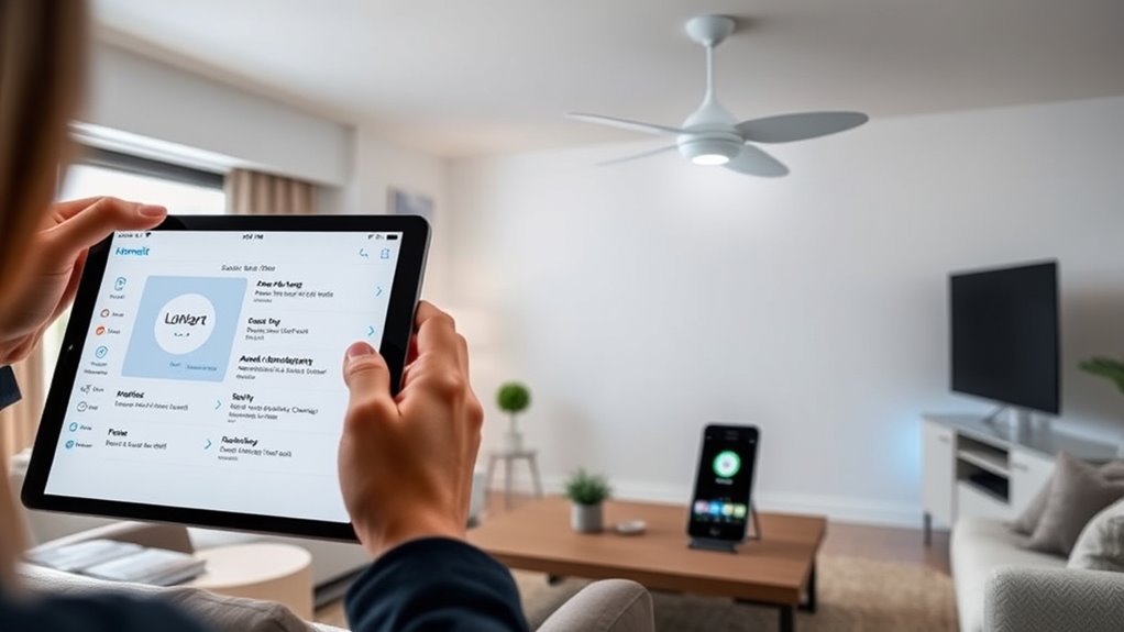 smart fan compatibility features