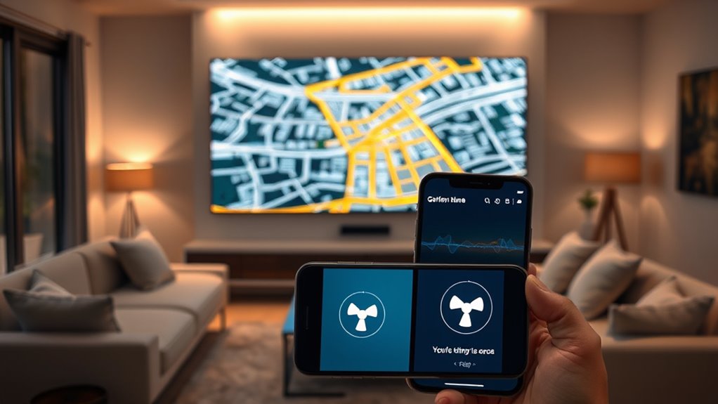 smart home location triggers