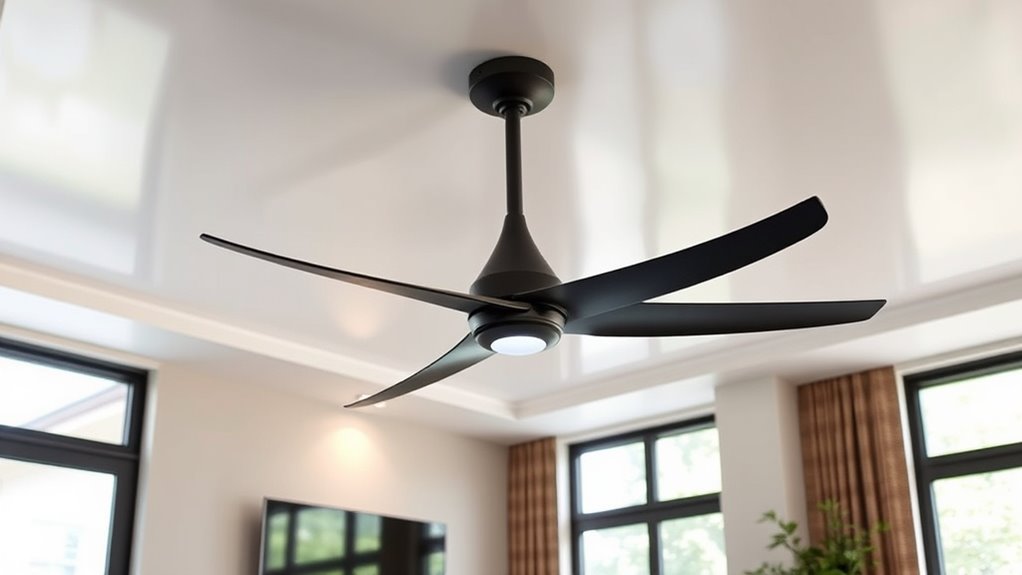 smart voice controlled ceiling fans