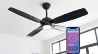 smartphone controlled modern fans
