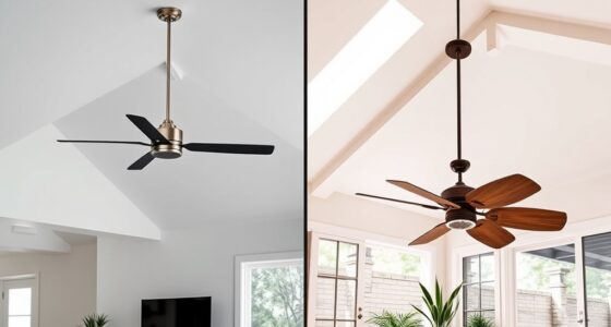 stylish efficient ceiling fans