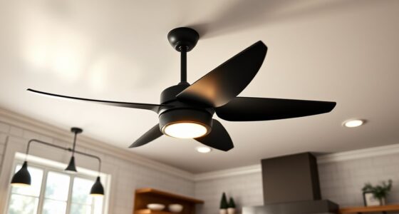 stylish functional kitchen fans