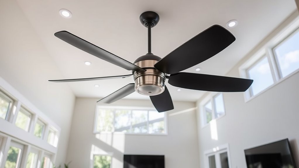 stylish large ceiling fans