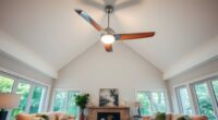stylish living room ceiling fans