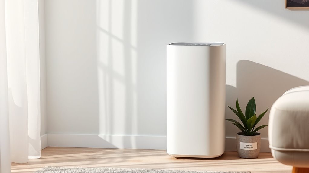 stylish minimal air purifiers
