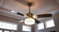 stylish remote controlled ceiling fans