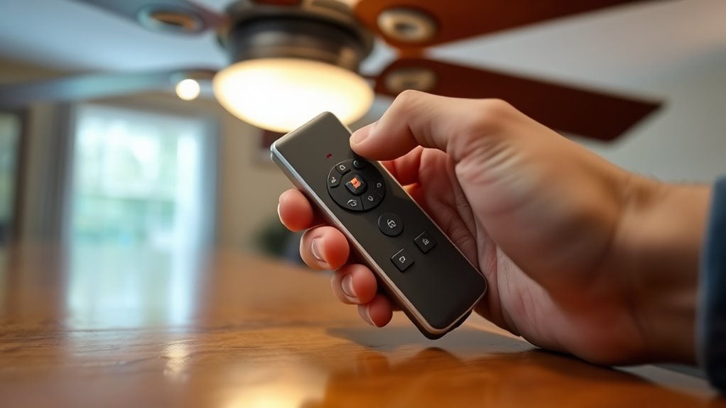 test remote fan functionality