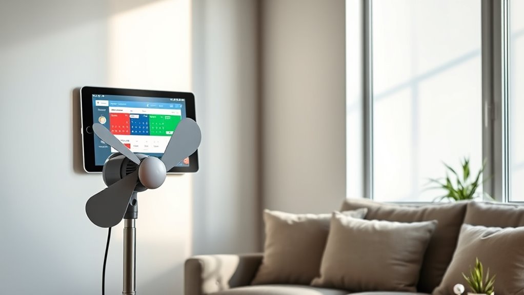 time based presence fan control