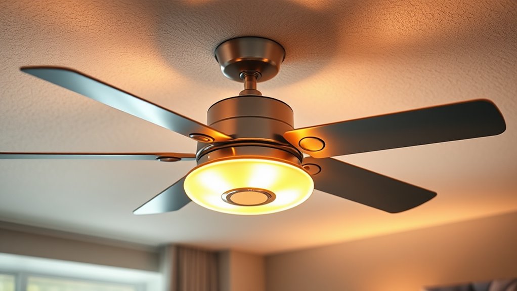 timing fan light installation