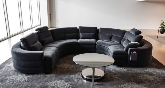 top convertible u shaped sofas