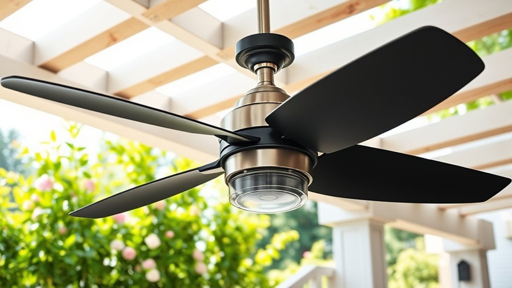 top damp rated ceiling fans