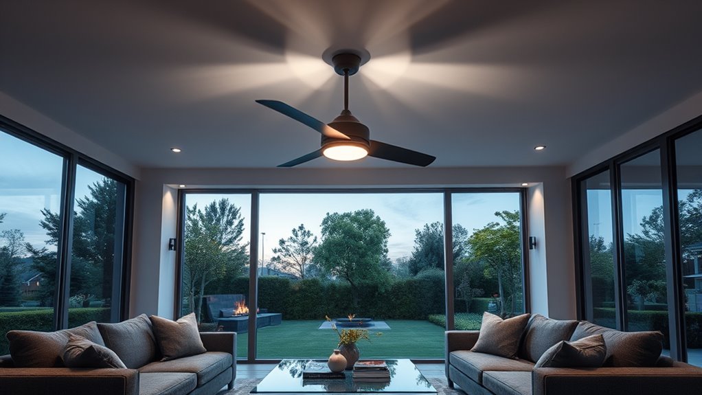 top designer fans with lights