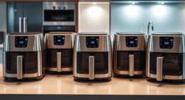 top double door air fryers