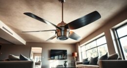 top dual motor ceiling fans