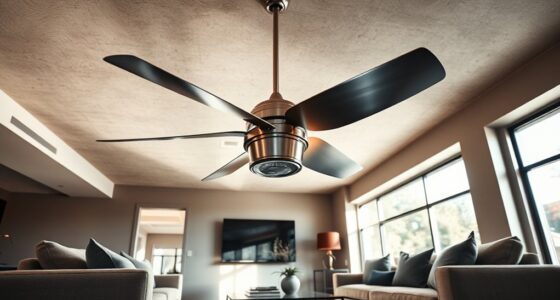 top dual motor ceiling fans