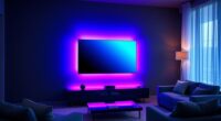 top led tv backlighting