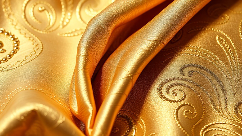 top metallic silk carpet selection
