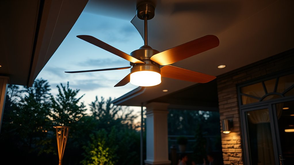 top outdoor fan light kits