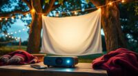 top outdoor portable projectors