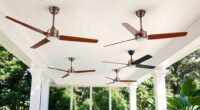 top porch damp rated fans