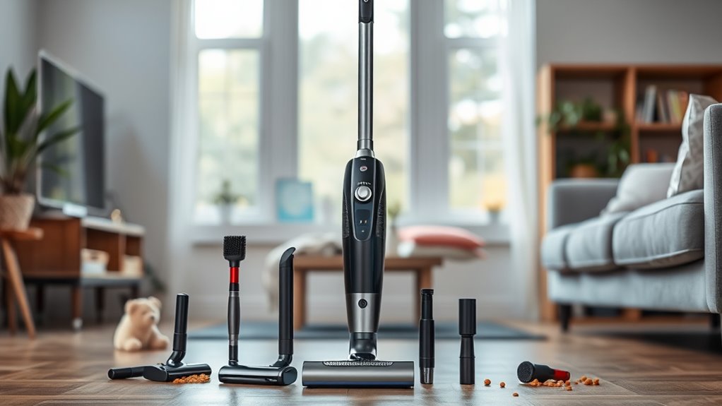 top stick vacuums with attachments