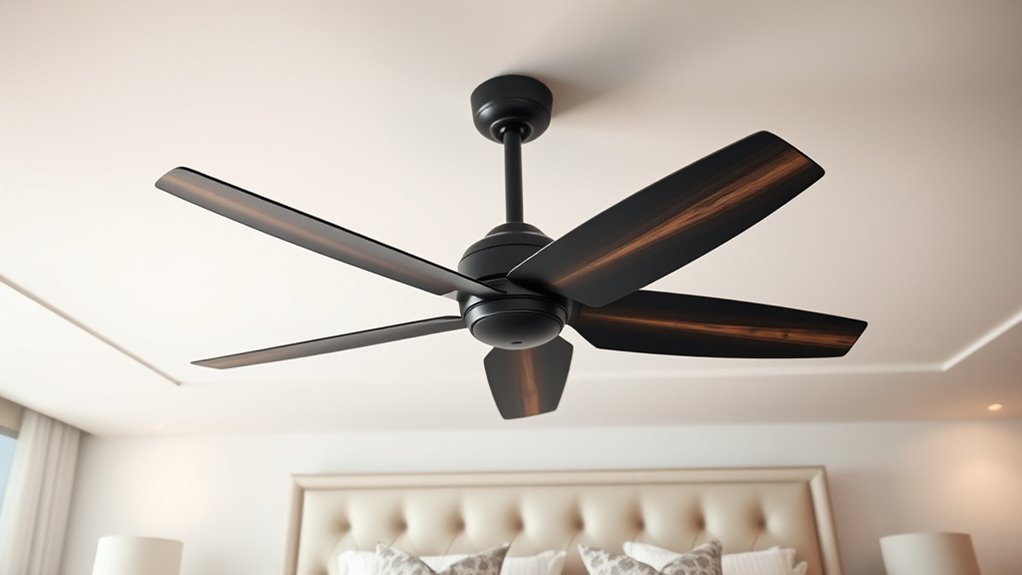top stylish bedroom ceiling fans