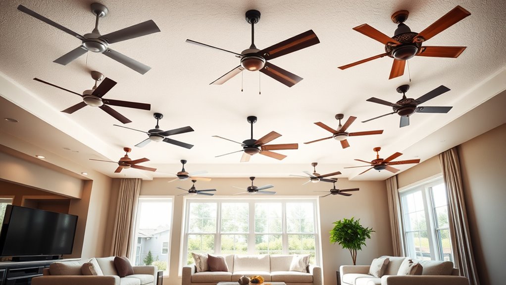 top stylish ceiling fans