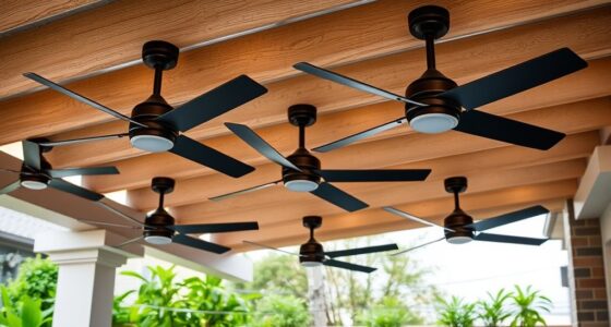 top stylish outdoor ceiling fans